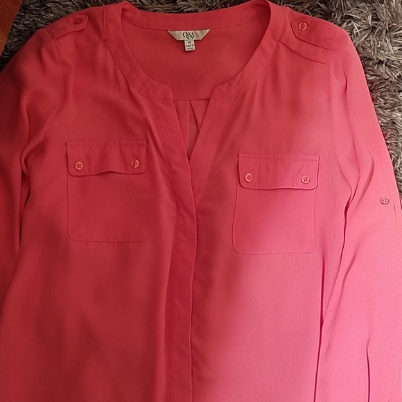 Q and A (Stitchfix) Tops - Beautiful coral colored top